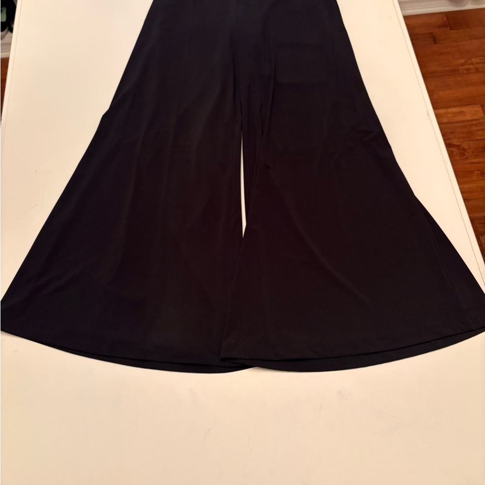 Shape FX Black Wide-Leg Pants - Picture 2 of 6